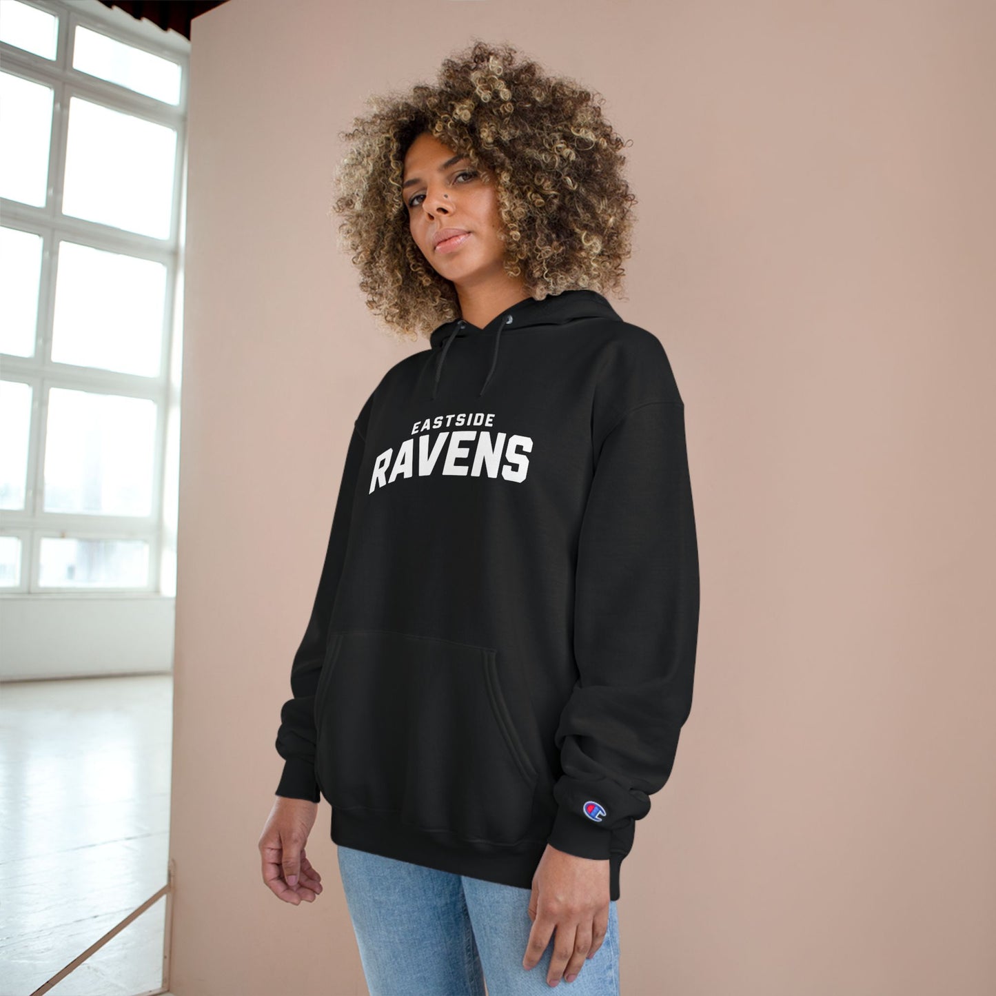 Ravens Champion Hoodie Sweatshirt (Front Only)