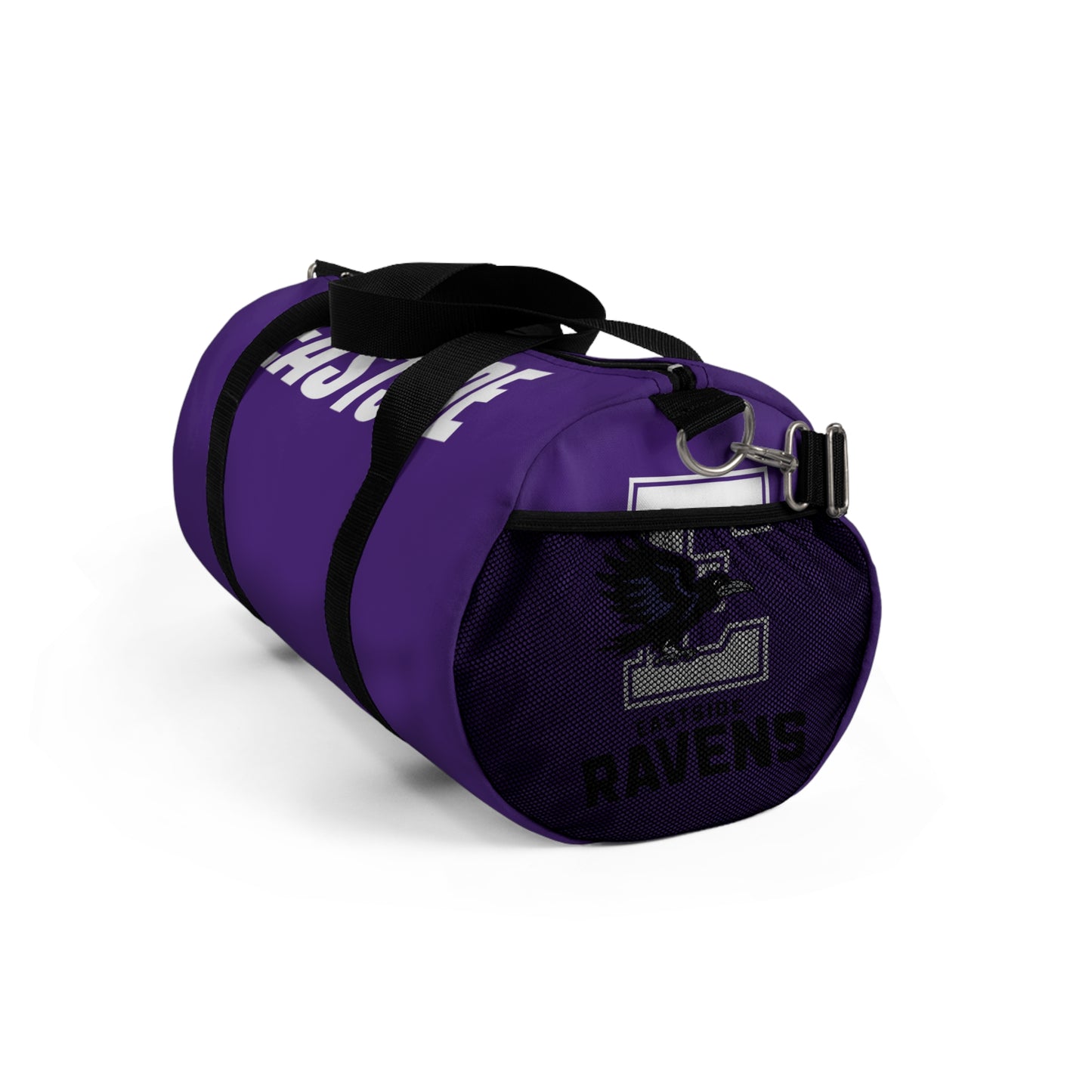 Ravens *Personalized* Player  Duffel Bag for Gym (Purple)