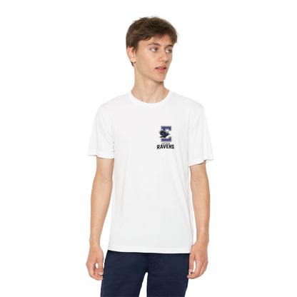 Ravens Moisture-Wicking Youth Small Logo Tee