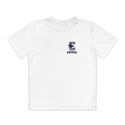 Ravens Moisture-Wicking Youth Small Logo Tee