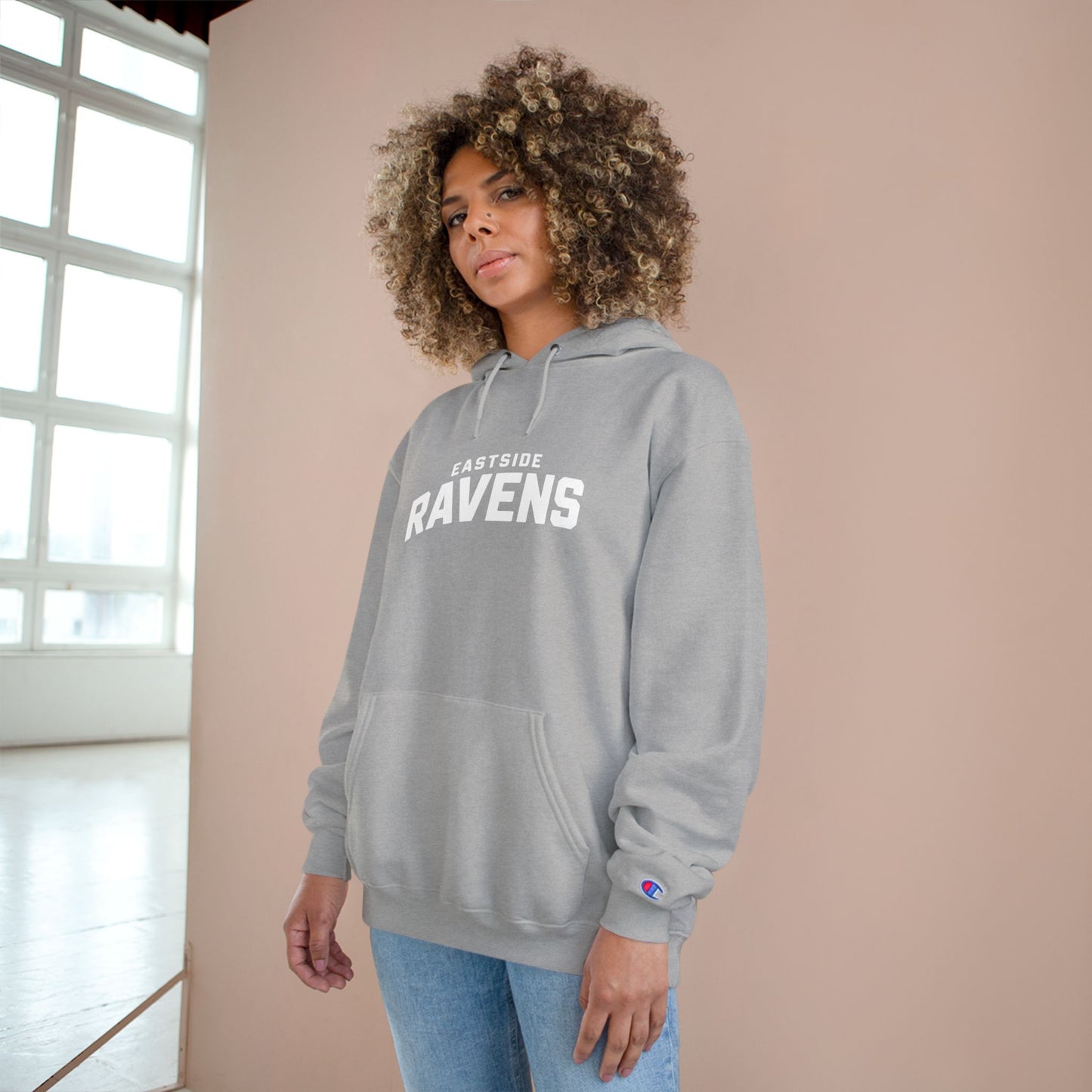 Ravens Champion Hoodie Sweatshirt (Front Only)