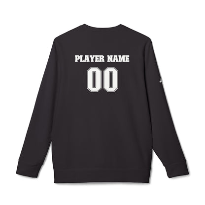 Ravens *Personalized* Player adidas Fleece Crewneck Sweatshirt
