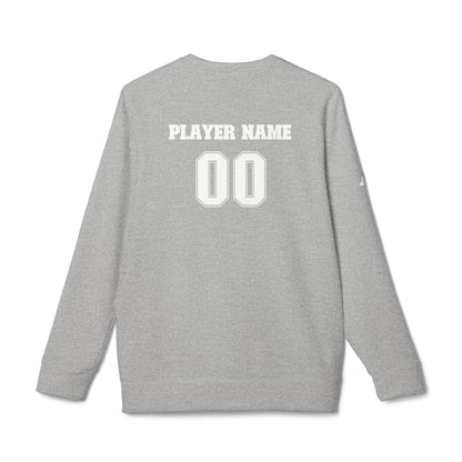 Ravens *Personalized* Player adidas Fleece Crewneck Sweatshirt