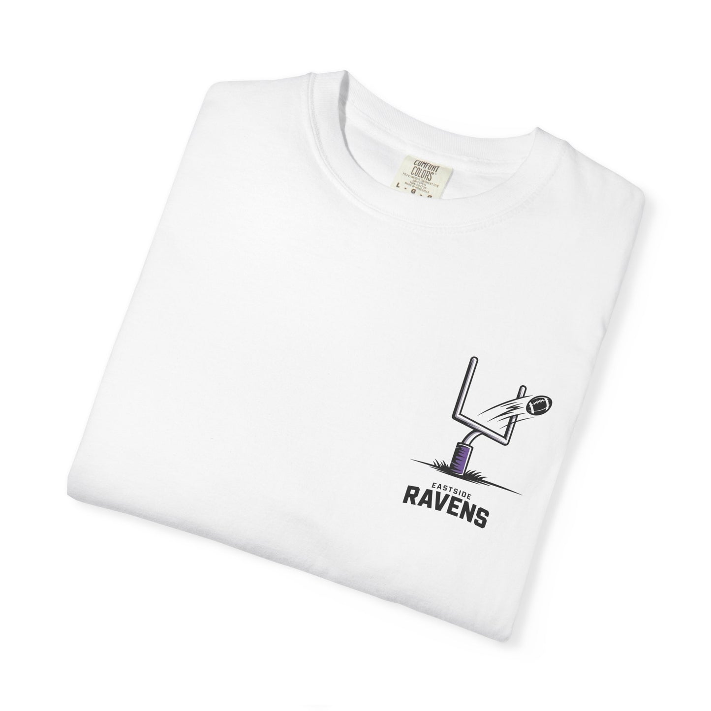 Ravens "Built On The Eastside" Front + Back Design Unisex T-shirt