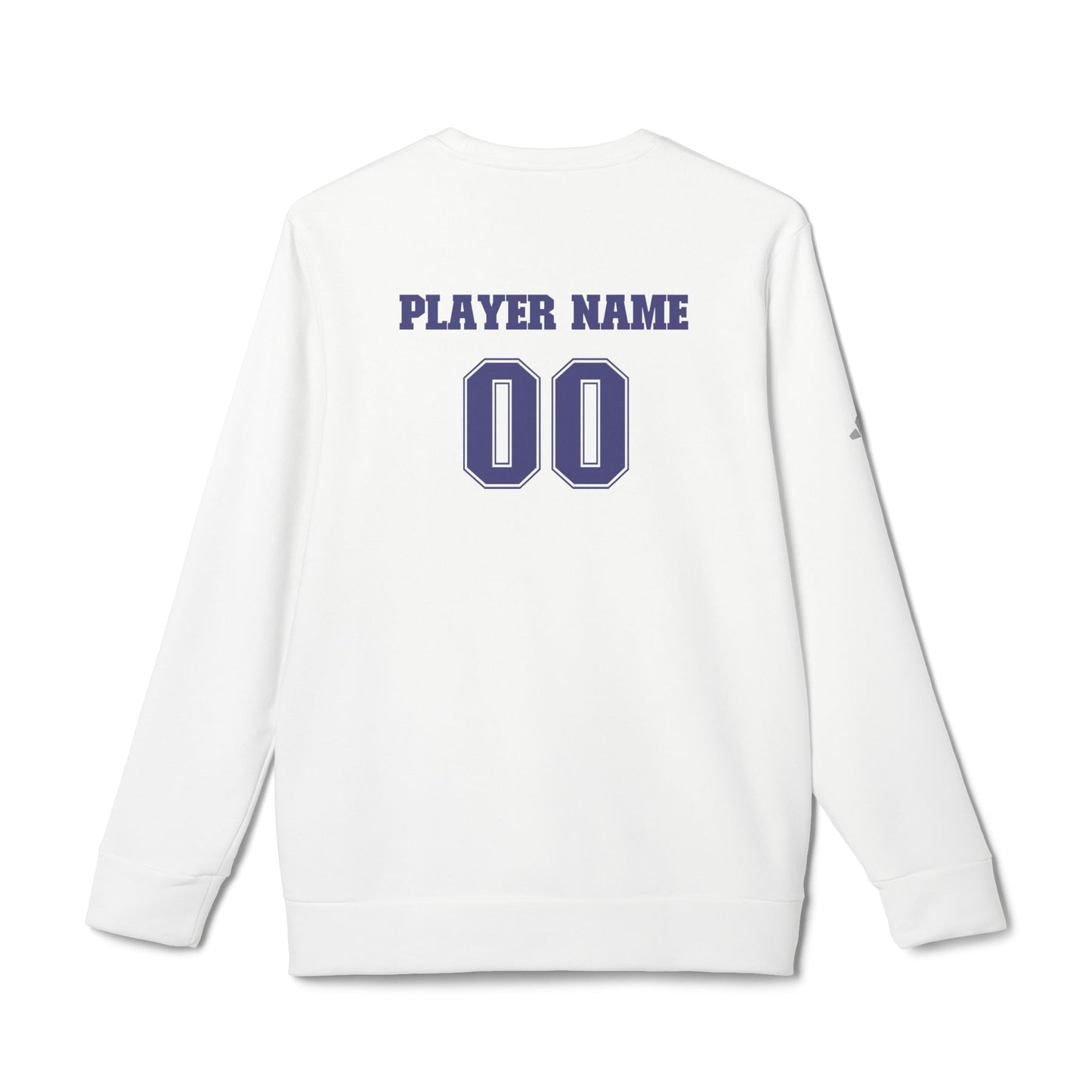 Ravens *Personalized* Player adidas Fleece Crewneck Sweatshirt