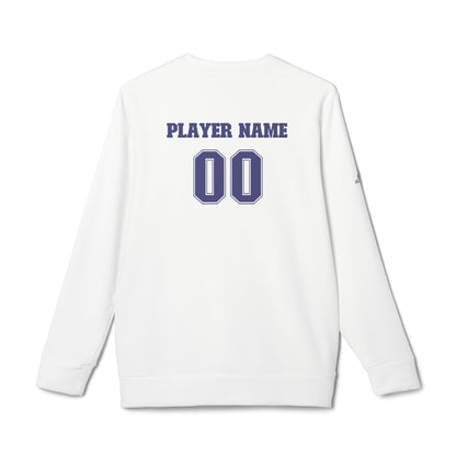 Ravens *Personalized* Player adidas Fleece Crewneck Sweatshirt