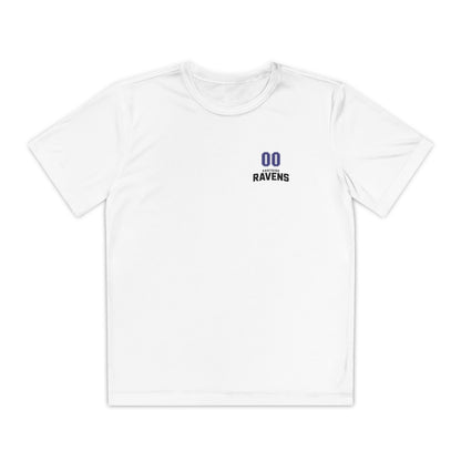 Ravens *Personalized* Front Player Youth Sports Tee