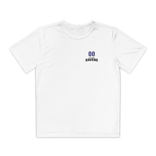 Ravens *Personalized* Front Player Youth Sports Tee