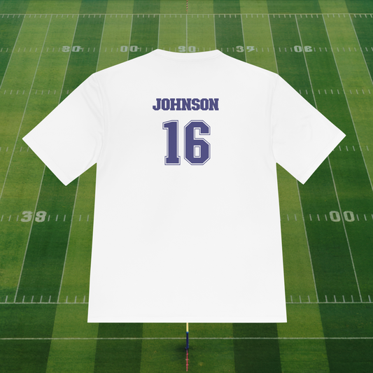 Ravens *Personalized* Player Moisture Wicking Tee